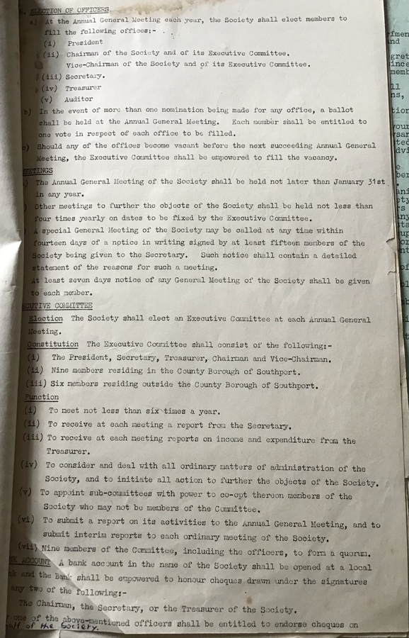 Committee meeting minutes